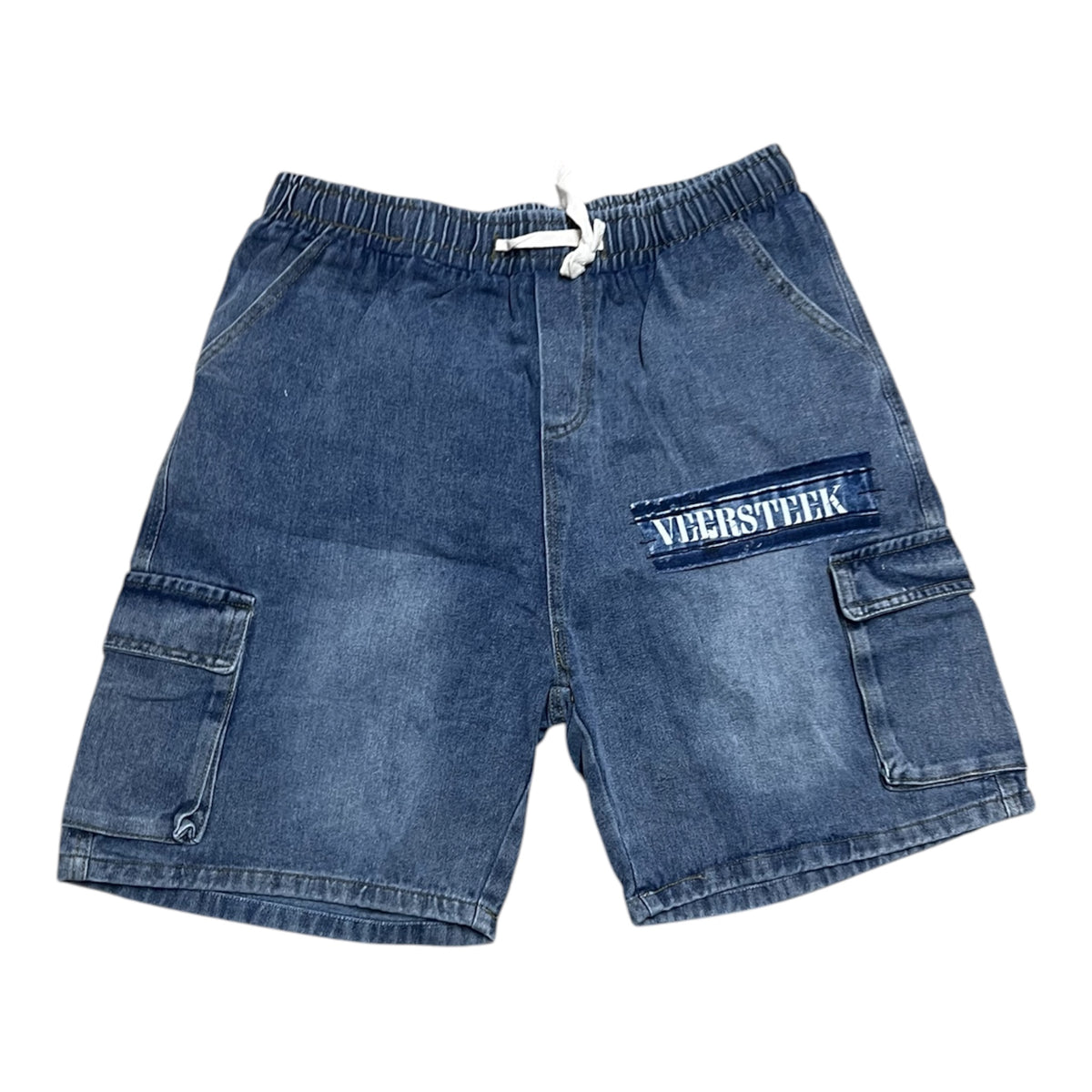 Blue Denim Shorts