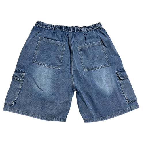 Blue Denim Shorts