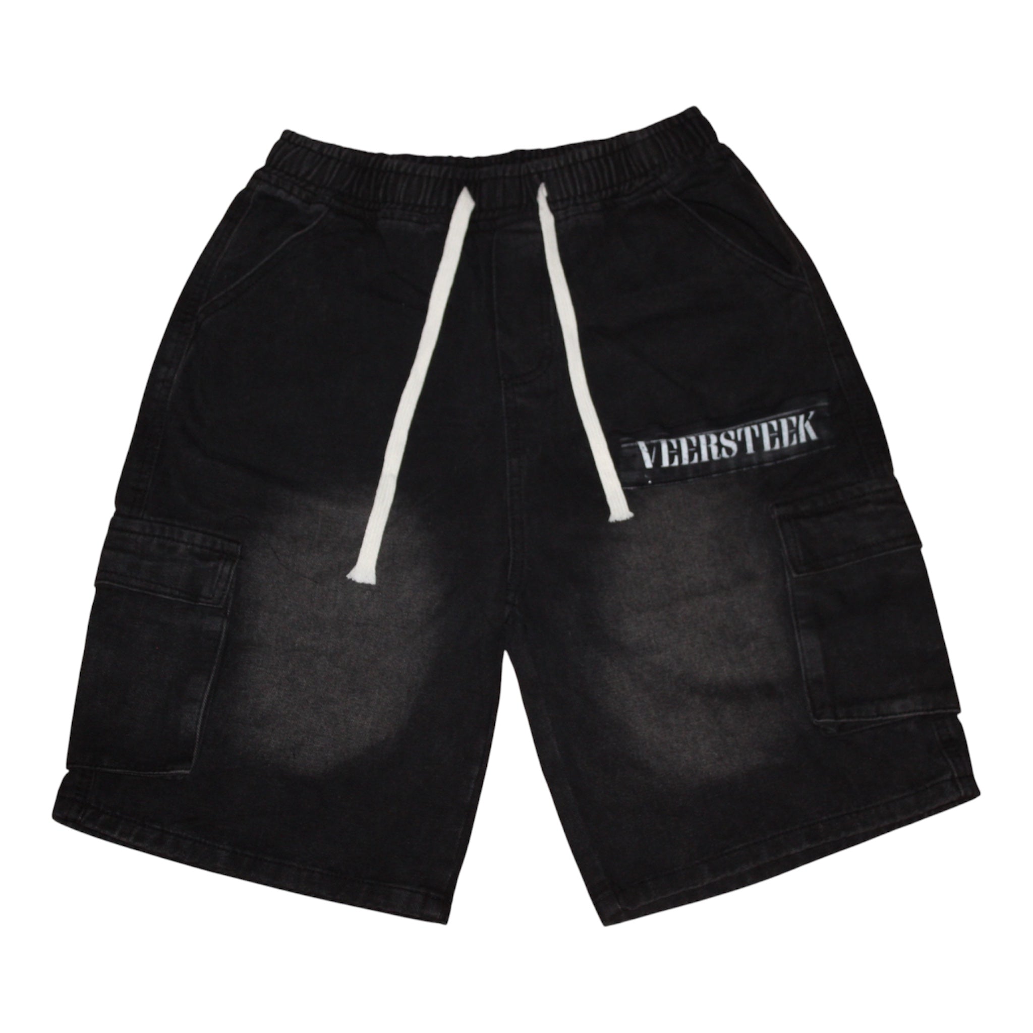 Washed Black Jorts