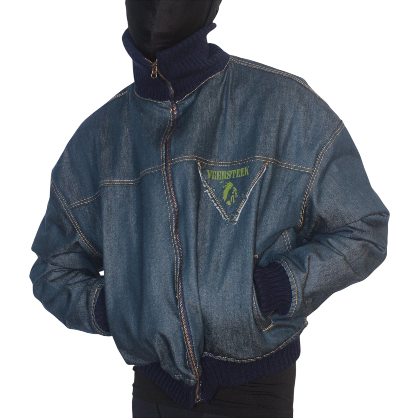 Denim Bomber