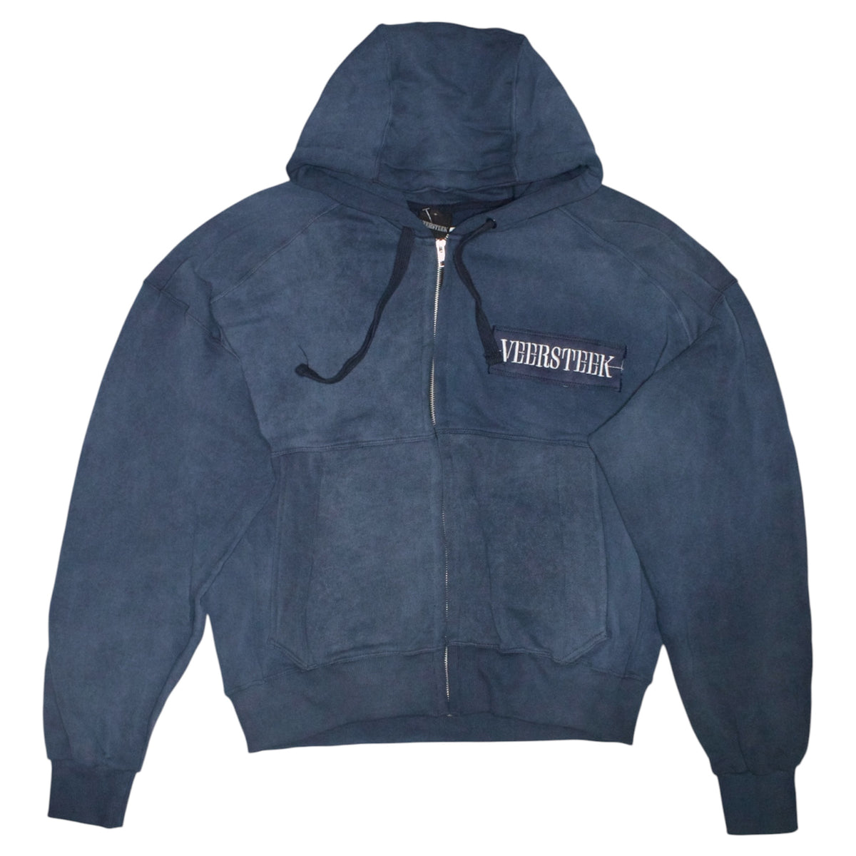 “ Washed Blueberry “ Zip-up